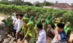 Peletakan Batu Pertama Gedung Muslimat NU Lampung Tengah